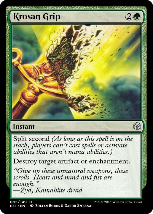 Krosan Grip in the group Magic the Gathering / Types / Colors / Green at Proxyprinters.com (29260)