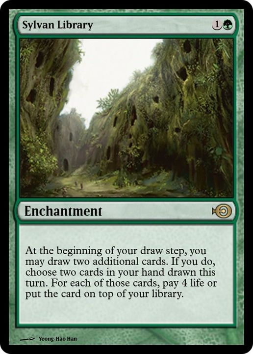 Sylvan Library in the group Magic the Gathering / Sets / Magic Origins Clash Pack at Proxyprinters.com (29283)