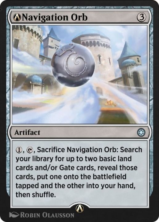 A-Navigation Orb in the group Magic the Gathering / Types / Artifacts / Artifact at Proxyprinters.com (29305)