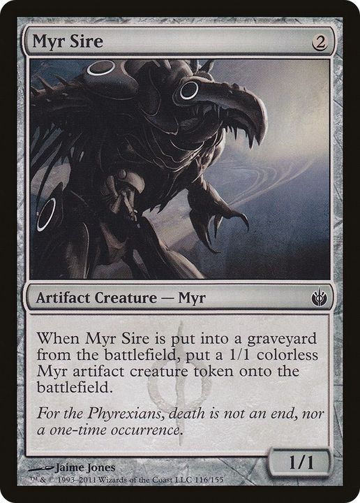 Myr Sire in the group Magic the Gathering / Types / Colors / Colorless at Proxyprinters.com (29306)