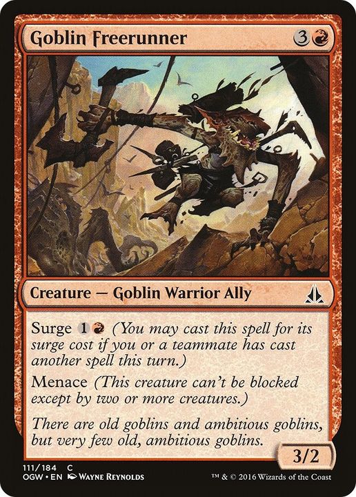 Goblin Freerunner in the group Magic the Gathering / Types / Creatures / Warrior at Proxyprinters.com (29314)