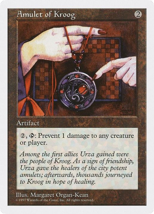 Amulet of Kroog in the group Magic the Gathering / Types / Artifacts / Artifact at Proxyprinters.com (29323)