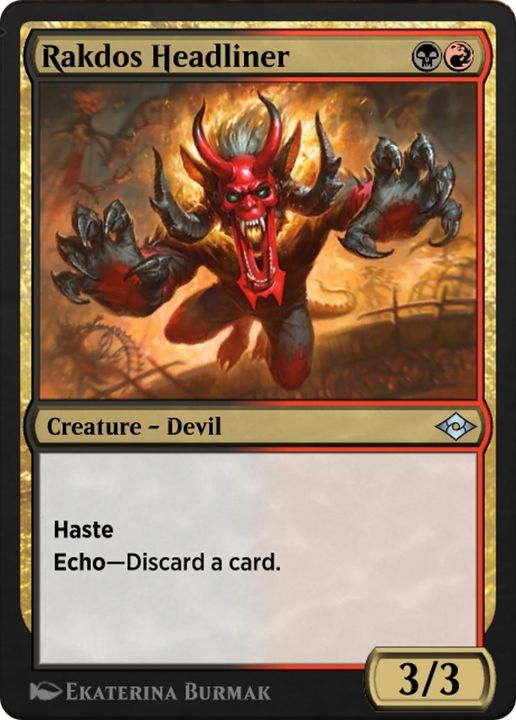 Rakdos Headliner in the group Advanced search at Proxyprinters.com (29324)