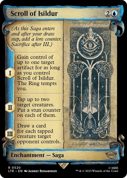 Scroll of Isildur in the group Magic the Gathering / Types / Colors / Blue at Proxyprinters.com (29333)