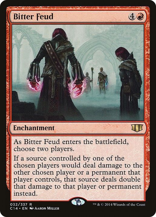 Bitter Feud in the group Magic the Gathering / Types / Enchantment / Enchantment at Proxyprinters.com (2934)