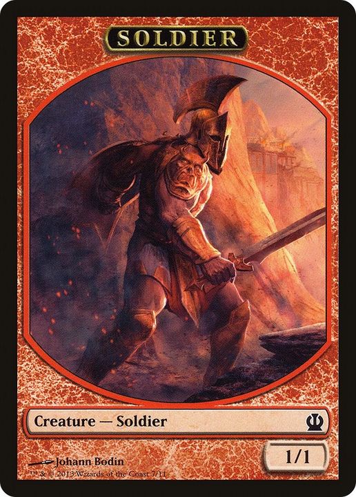 Soldier in the group Magic the Gathering / Types / Colors / Red at Proxyprinters.com (29363)