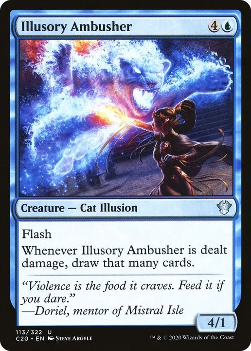 Illusory Ambusher in the group Magic the Gathering / Types / Colors / Blue at Proxyprinters.com (29372)