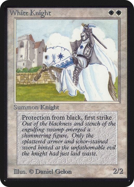 White Knight in the group Magic the Gathering / Sets / Limited Edition Alpha at Proxyprinters.com (29379)