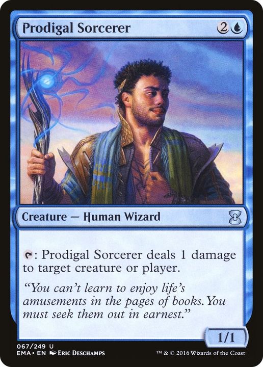 Prodigal Sorcerer in the group Magic the Gathering / Sets / Eternal Masters at Proxyprinters.com (29386)