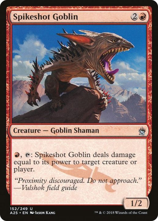 Spikeshot Goblin in the group Magic the Gathering / Types / Creatures / Goblin at Proxyprinters.com (29391)