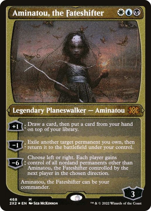 Aminatou, the Fateshifter in the group Magic the Gathering / Sets / Double Masters 2022 at Proxyprinters.com (29400)