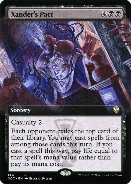 Xander's Pact in the group Magic the Gathering / Types / Colors / Black at Proxyprinters.com (29402)