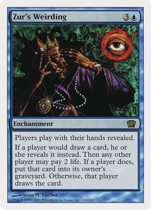 Zur's Weirding in the group Magic the Gathering / Sets / Eighth Edition at Proxyprinters.com (29423)