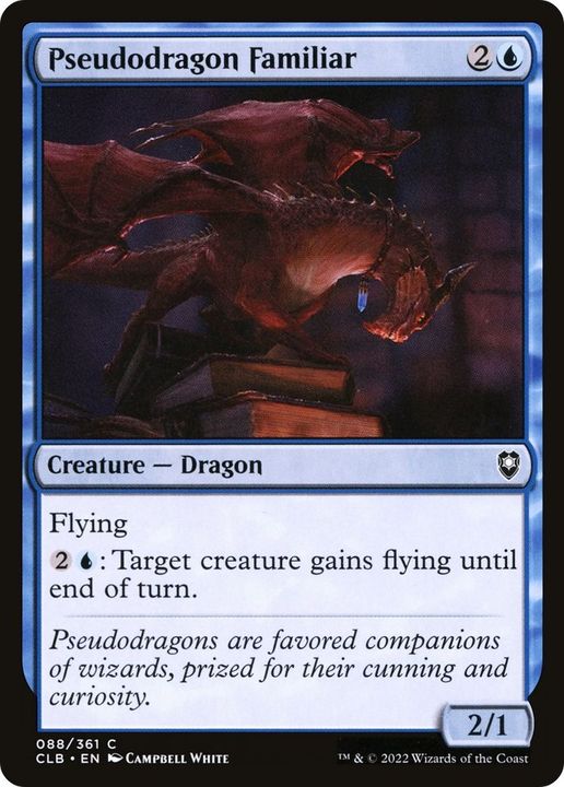 Pseudodragon Familiar in the group Magic the Gathering / Types / Colors / Blue at Proxyprinters.com (29437)