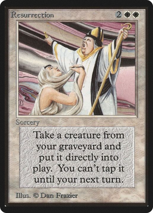 Resurrection in the group Magic the Gathering / Types / Colors / White at Proxyprinters.com (29451)