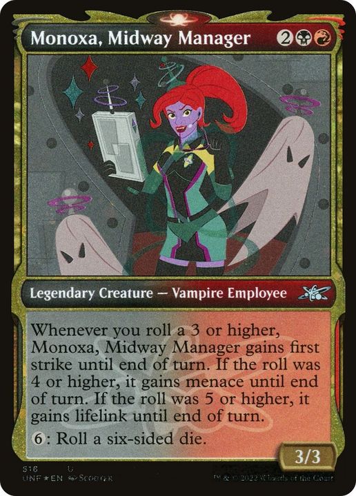 Monoxa, Midway Manager in the group Magic the Gathering / Types / Colors / Multicolors / B, R at Proxyprinters.com (29453)