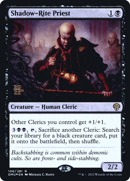 Shadow-Rite Priest in the group Magic the Gathering / Sets / Dominaria United Promos at Proxyprinters.com (29460)