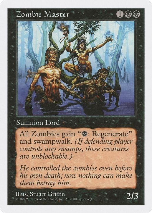 Zombie Master in the group Magic the Gathering / Types / Creatures / Zombie at Proxyprinters.com (29462)