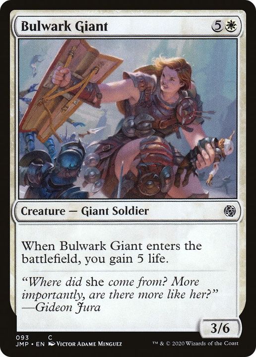 Bulwark Giant in the group Magic the Gathering / Types / Colors / White at Proxyprinters.com (29500)