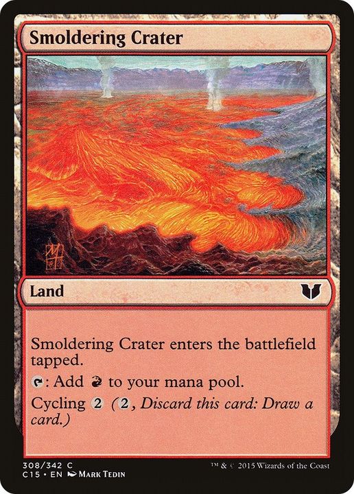 Smoldering Crater in the group Magic the Gathering / Types / Colors / Colorless at Proxyprinters.com (29543)