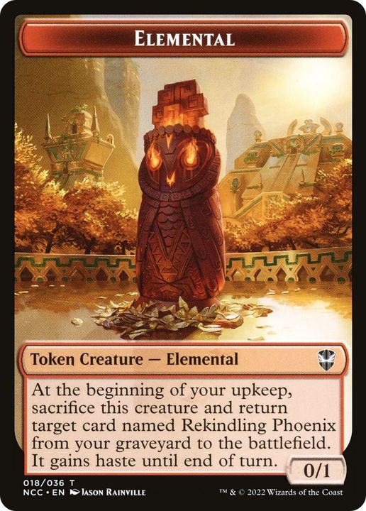 Elemental in the group Magic the Gathering / Types / Colors / Red at Proxyprinters.com (29549)