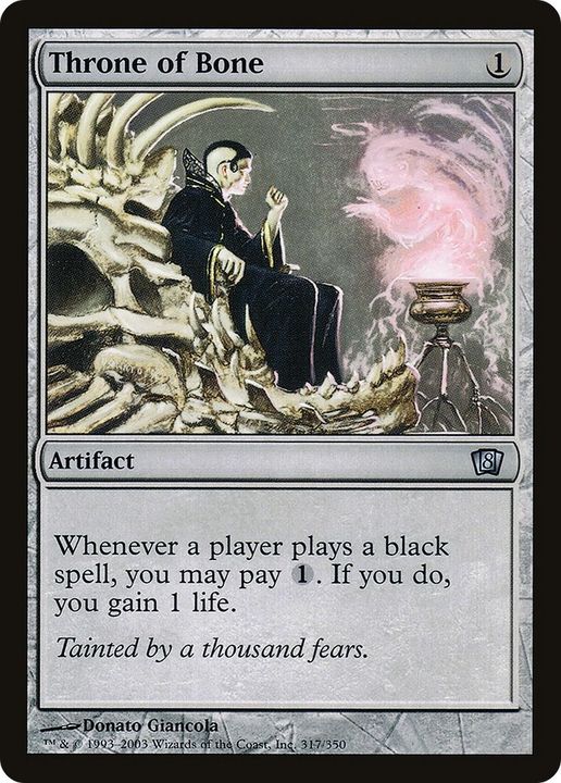 Throne of Bone in the group Magic the Gathering / Sets / Eighth Edition at Proxyprinters.com (29588)