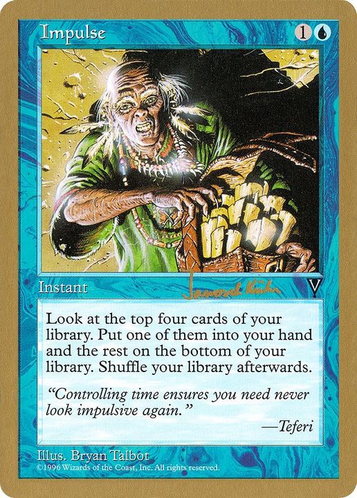 Impulse in the group Magic the Gathering / Sets / World Championship Decks 1997 at Proxyprinters.com (2959)