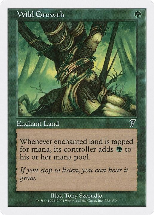 Wild Growth in the group Magic the Gathering / Sets / Seventh Edition at Proxyprinters.com (29615)