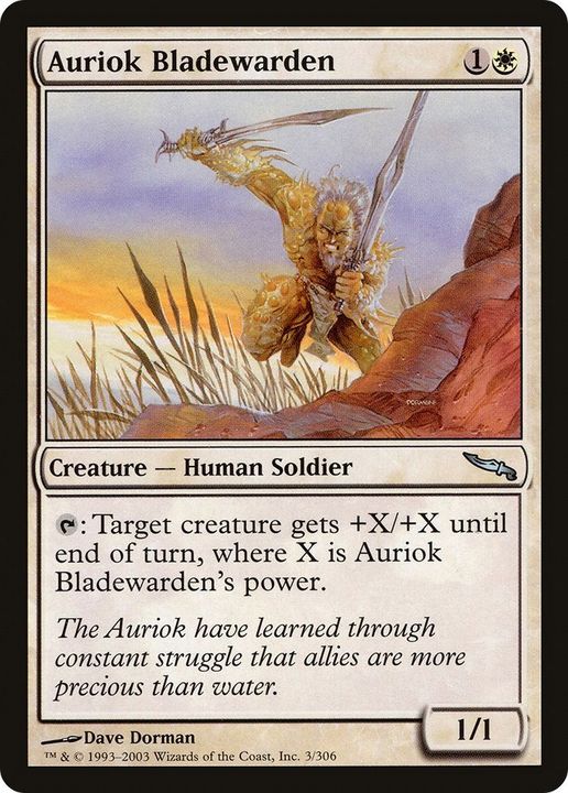 Auriok Bladewarden in the group Magic the Gathering / Types / Creatures / Human at Proxyprinters.com (29617)