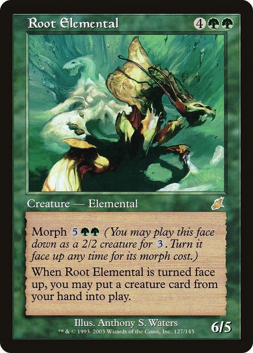 Root Elemental in the group Magic the Gathering / Types / Colors / Green at Proxyprinters.com (29622)