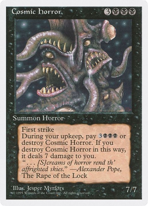 Cosmic Horror in the group Magic the Gathering / Types / Colors / Black at Proxyprinters.com (2963)