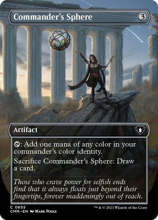 Commander's Sphere in the group Magic the Gathering / Types / Artifacts / Artifact at Proxyprinters.com (29631)