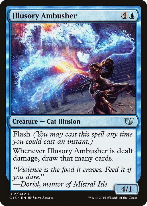 Illusory Ambusher in the group Magic the Gathering / Sets / Commander 2015 at Proxyprinters.com (29659)