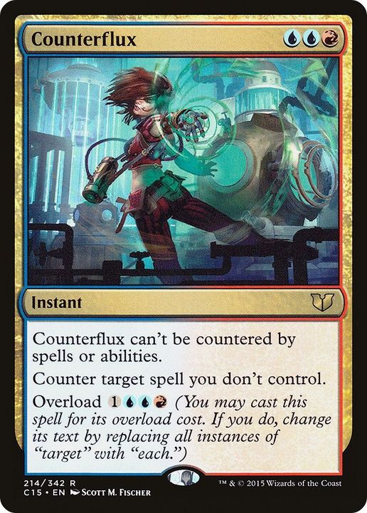 Counterflux in the group Magic the Gathering / Sets / Commander 2015 at Proxyprinters.com (29660)