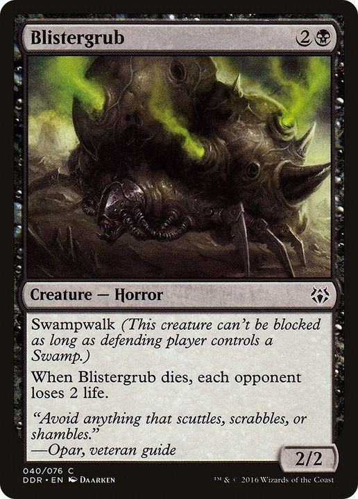 Blistergrub in the group Magic the Gathering / Types / Colors / Black at Proxyprinters.com (29666)