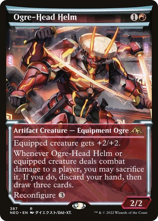 Ogre-Head Helm in the group Magic the Gathering / Types / Colors / Red at Proxyprinters.com (29668)