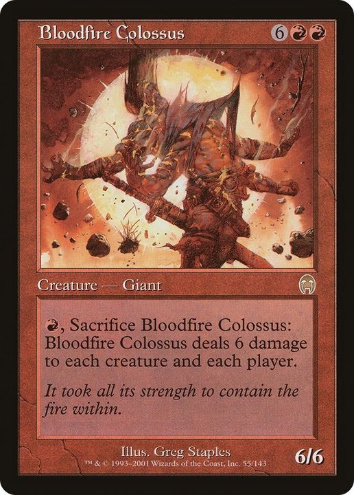 Bloodfire Colossus in the group Singles at Proxyprinters.com (29674)