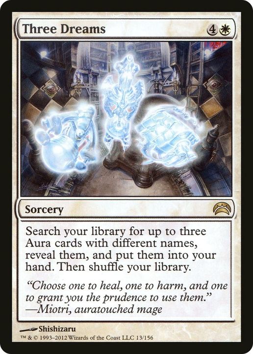 Three Dreams in the group Magic the Gathering / Types / Colors / White at Proxyprinters.com (29675)