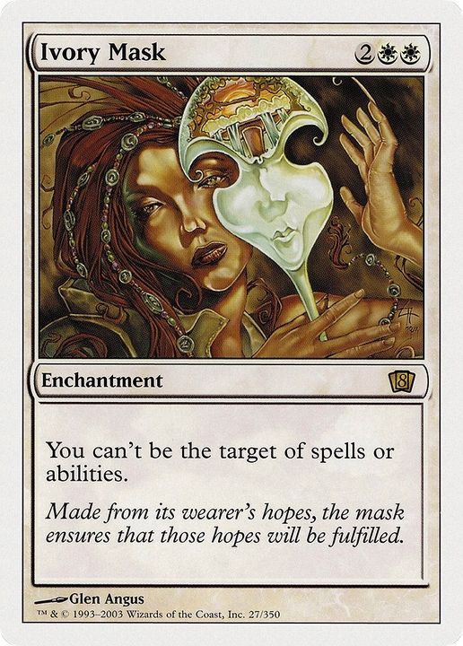 Ivory Mask in the group Magic the Gathering / Sets / Eighth Edition at Proxyprinters.com (29681)