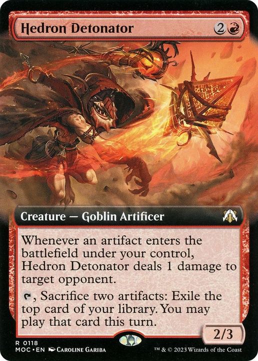 Hedron Detonator in the group Magic the Gathering / Types / Creatures / Goblin at Proxyprinters.com (29699)