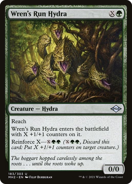 Wren's Run Hydra in the group Magic the Gathering / Types / Colors / Green at Proxyprinters.com (29706)