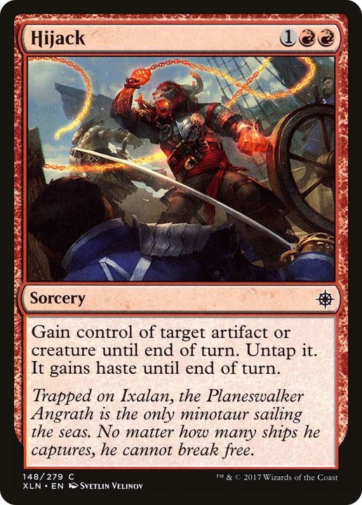 Hijack in the group Magic the Gathering / Types / Colors / Red at Proxyprinters.com (29710)