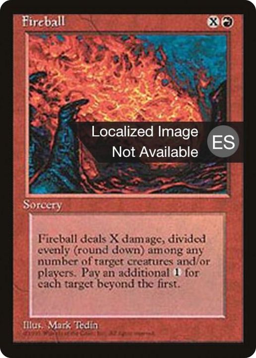 Fireball in the group Magic the Gathering / Types / Colors / Red at Proxyprinters.com (29714)