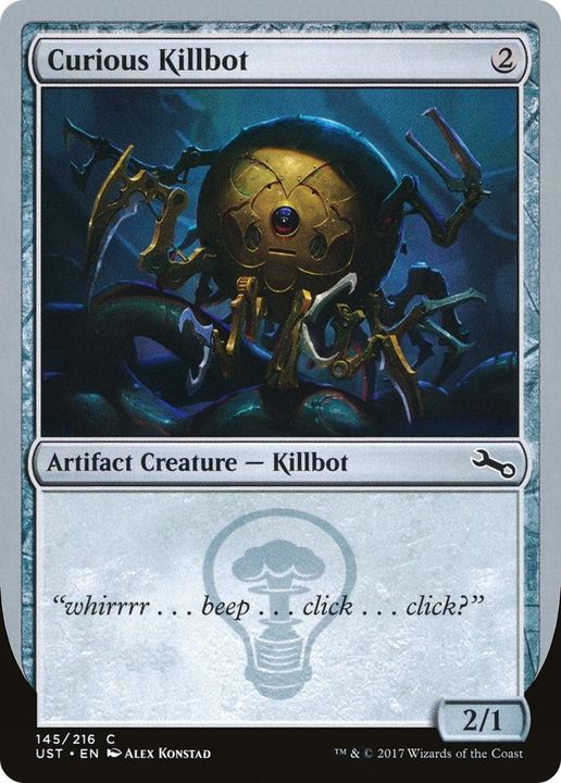 Curious Killbot in the group Magic the Gathering / Sets / Unstable Promos at Proxyprinters.com (29715)