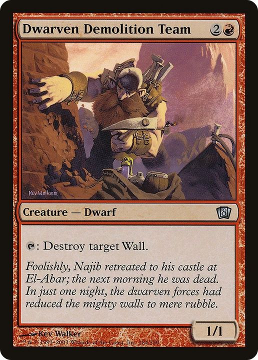 Dwarven Demolition Team in the group Magic the Gathering / Types / Colors / Red at Proxyprinters.com (2973)