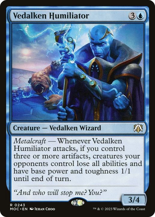 Vedalken Humiliator in the group Magic the Gathering / Types / Creatures / Wizard at Proxyprinters.com (29734)