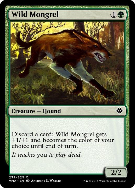 Wild Mongrel in the group Magic the Gathering / Sets / Vintage Masters at Proxyprinters.com (29744)