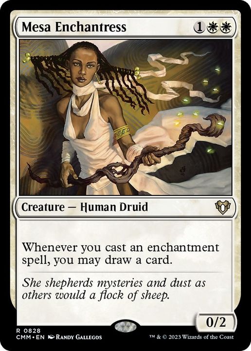 Mesa Enchantress in the group Magic the Gathering / Types / Creatures / Human at Proxyprinters.com (29753)