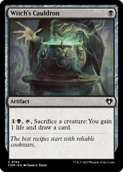 Witch's Cauldron in the group Magic the Gathering / Types / Artifacts / Artifact at Proxyprinters.com (29754)