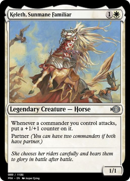 Keleth, Sunmane Familiar in the group Magic the Gathering / Sets / Magic Origins Clash Pack at Proxyprinters.com (29756)